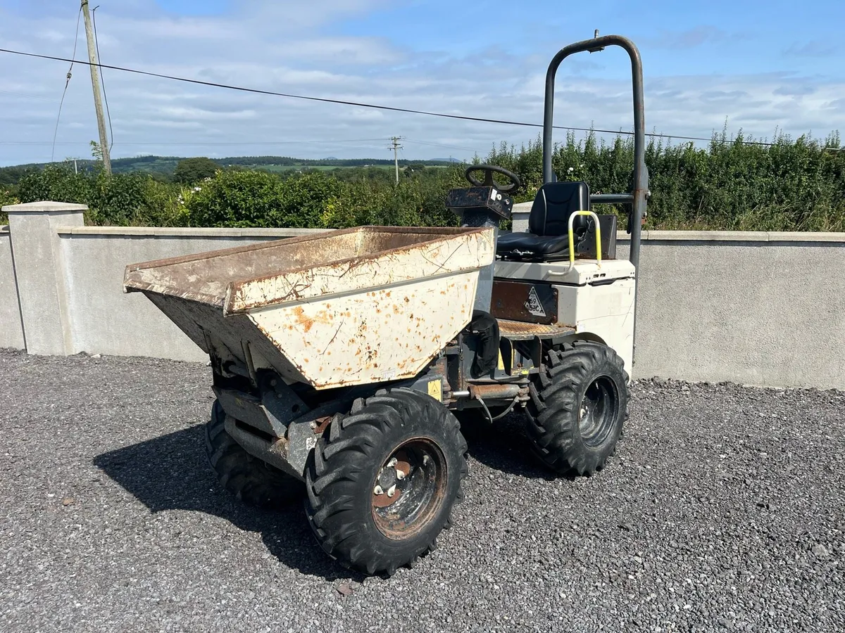 2014 Terex 1 Ton High Tip Dumper - Image 4