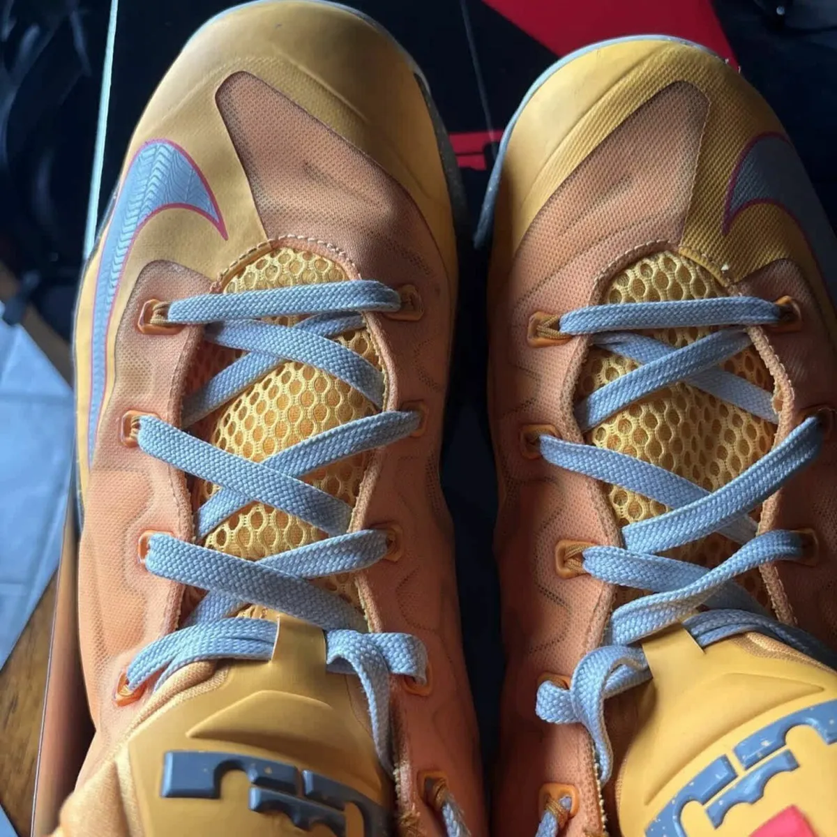 Nike Lebron 11 atomic orange - Image 1