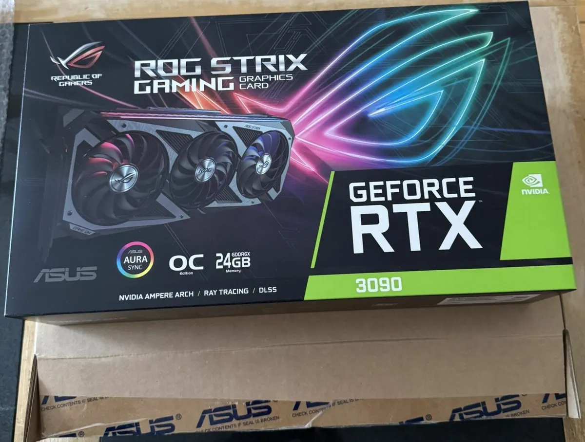 ASUS ROG Strix GeForce RTX 3090 OC 24GB GDDR6X - Image 3