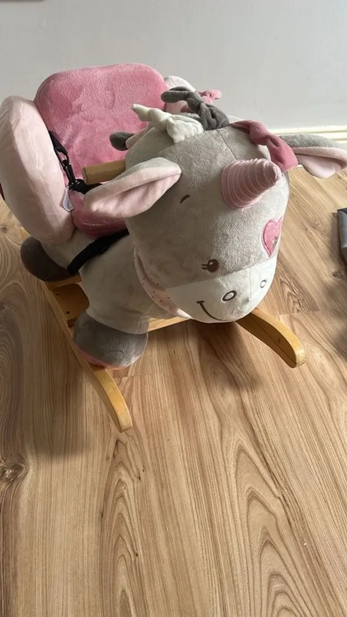 rocking unicorn horse Nattou - Image 1