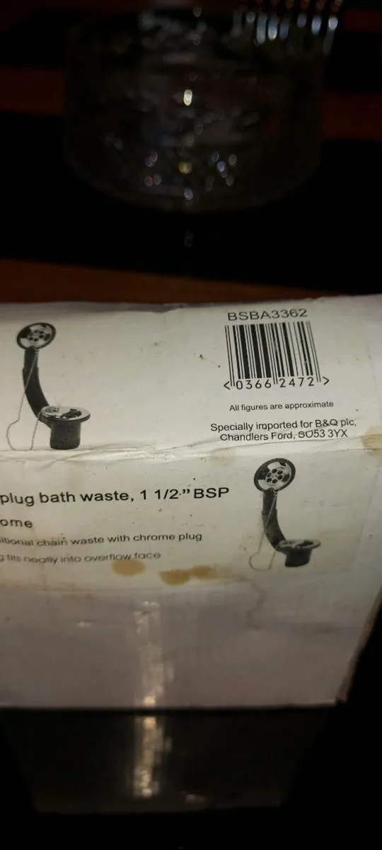 Tidyplug bath waste - Image 1
