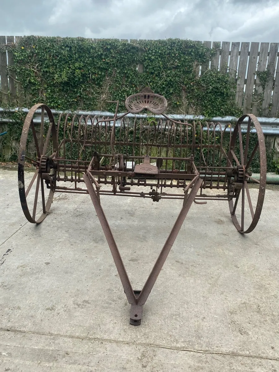 1919 Balfour Triple Action Rake  be with Seat - Image 2
