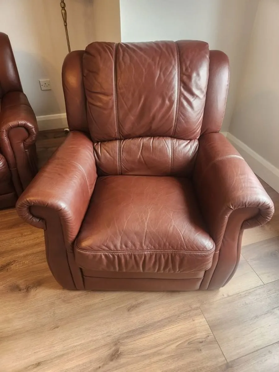 leather sofa - Image 1
