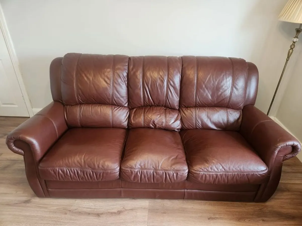 leather sofa - Image 2