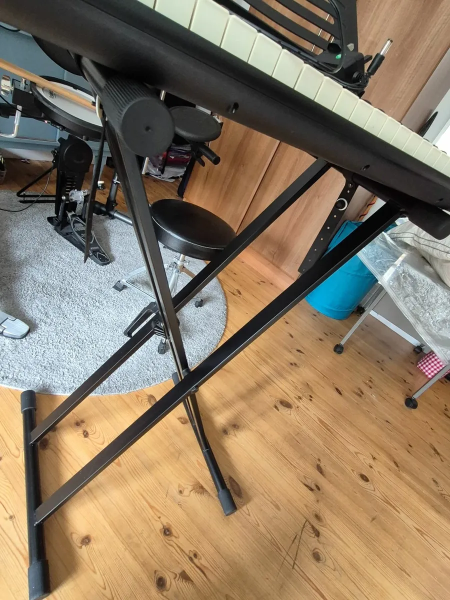 RockJam RJ461  61 key electric keyboard + stand - Image 3
