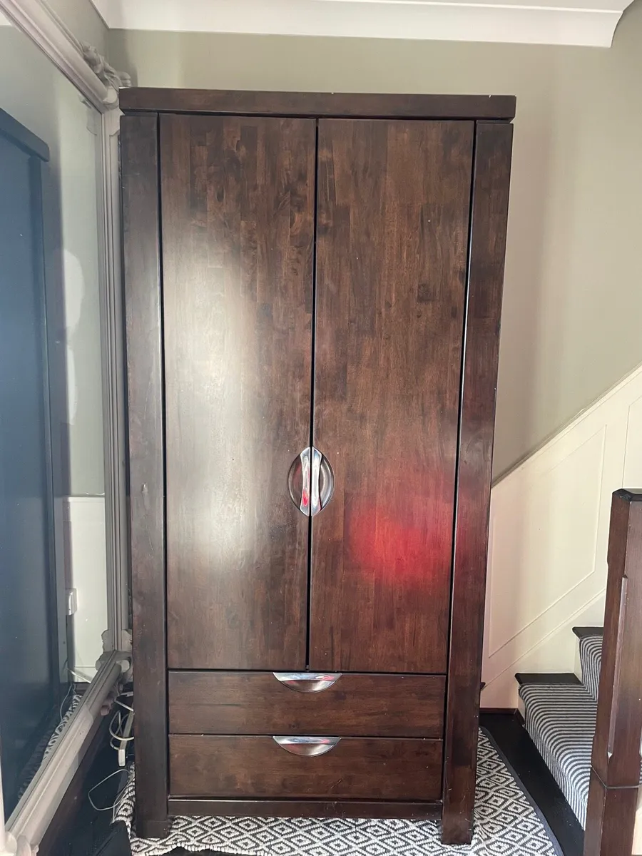 Solid Walnut wardrobe - Image 1