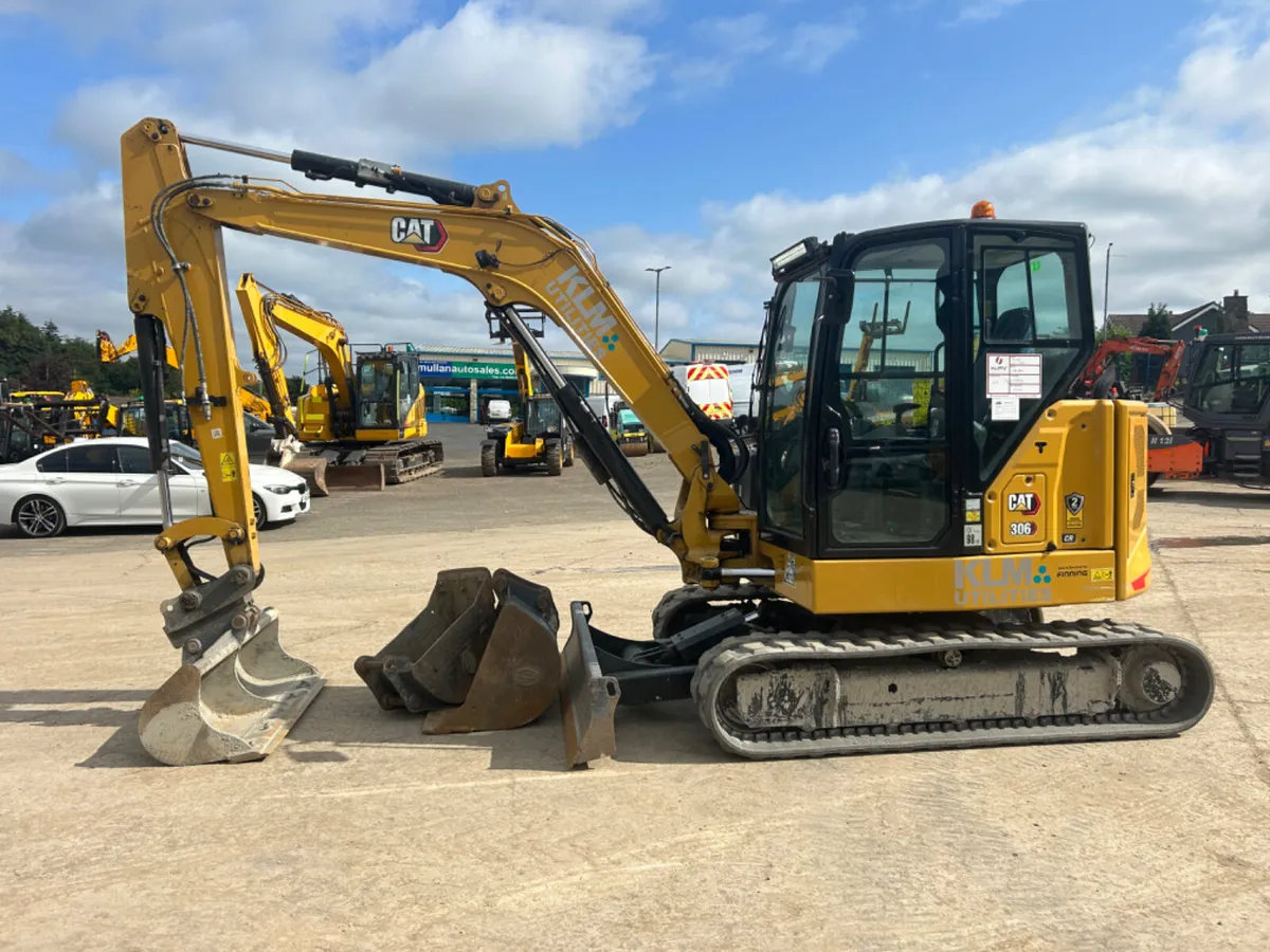 2022 Cat 306CR Only 805Hrs - MULLANS - Image 1