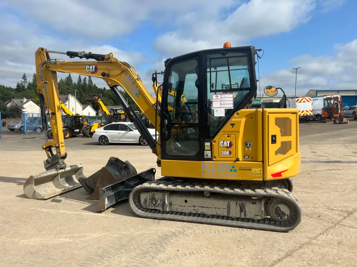 2022 Cat 306CR Only 805Hrs - MULLANS - Image 3