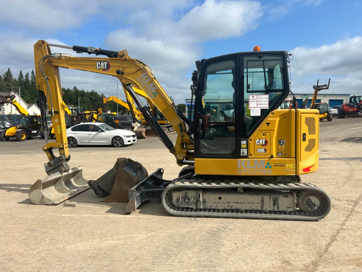 2022 Cat 306CR Only 805Hrs - MULLANS - Image 4