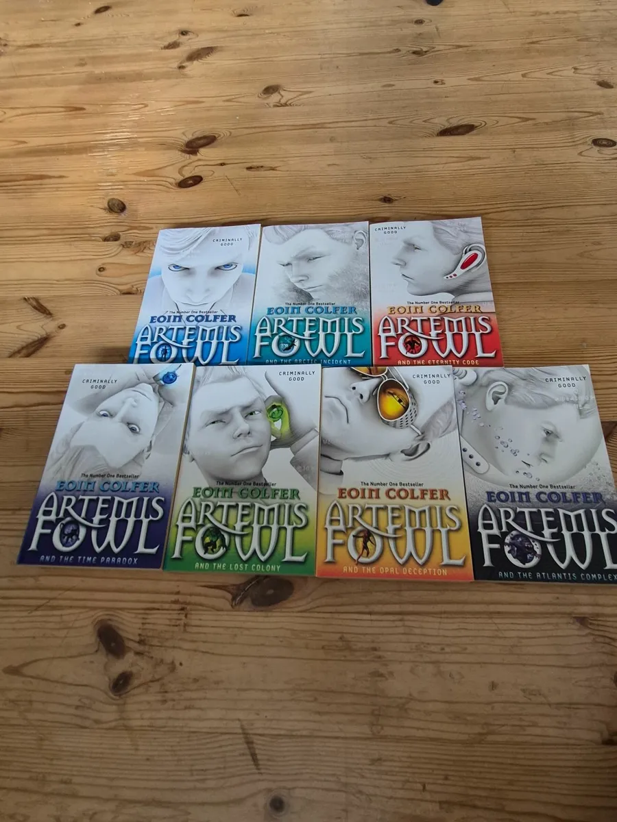 Artemis Fowl Book Collection