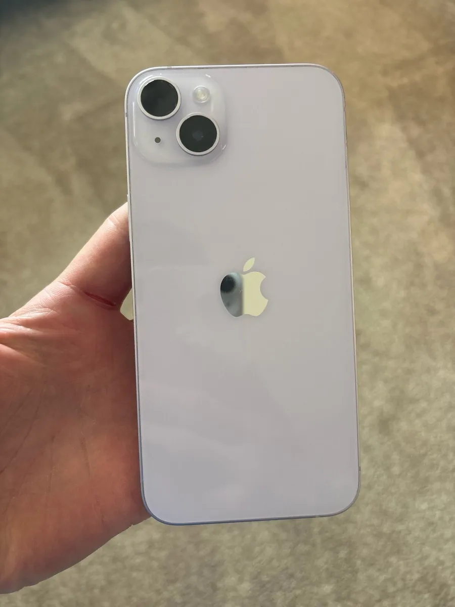 iPhone 14 Plus purple 128GB mint condition - Image 1