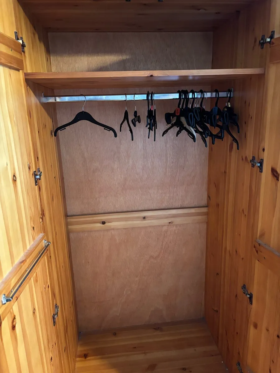 Used Pine wardrobe FREE - Image 3