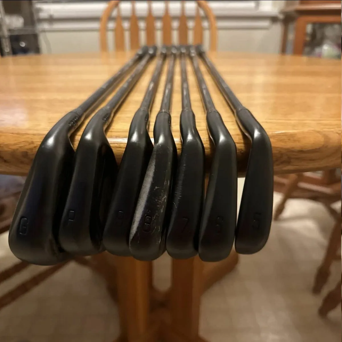 Mizuno JPX 925 Forged Black 5-PW, AW Iron Set - Image 2