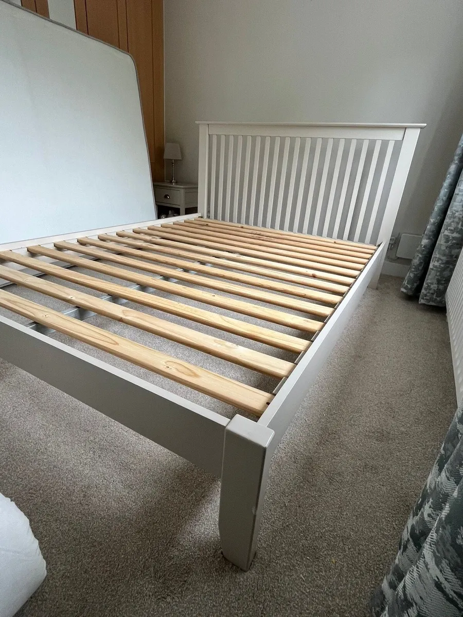 Kingsize bed frame for sale - Image 1