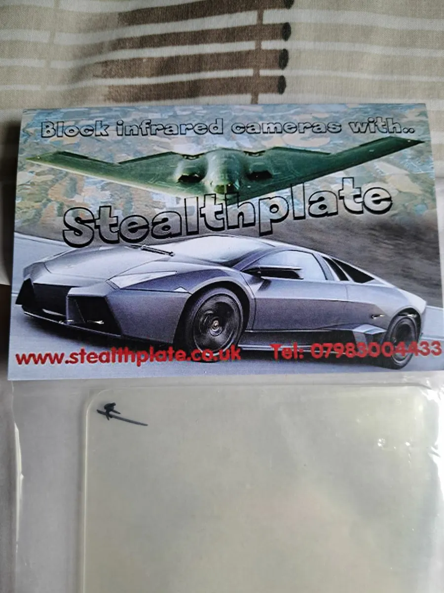 car stealth plates - Image 1