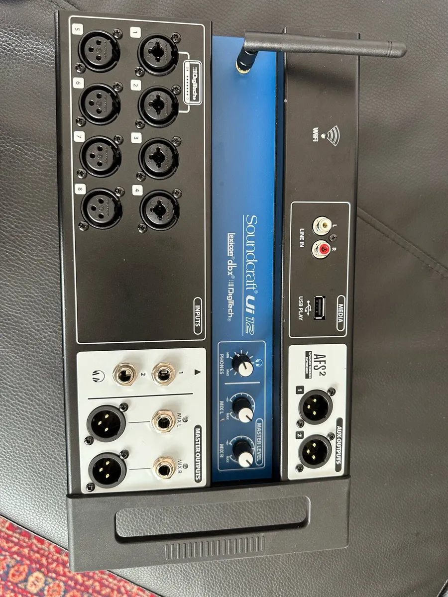Soundcraft Ui12 Digital Mixer – Like New - Image 3
