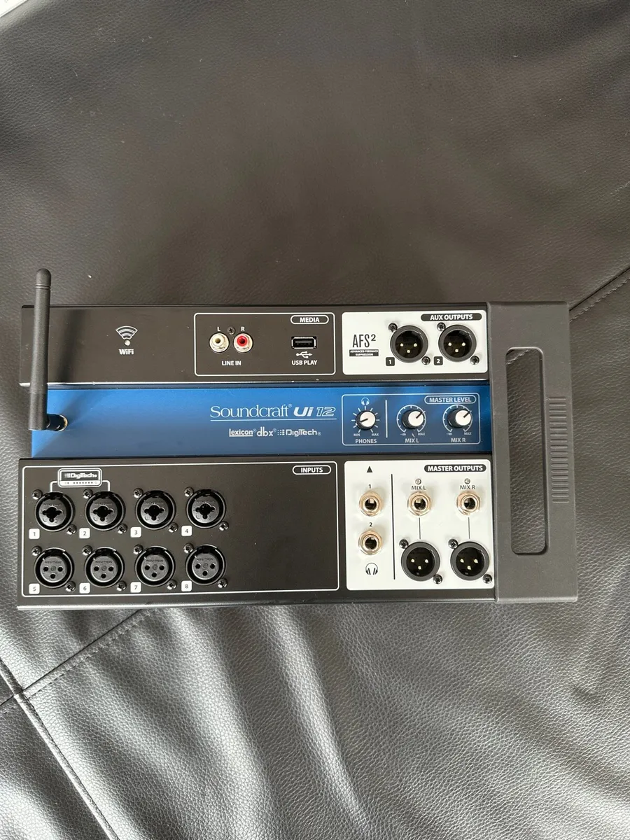 Soundcraft Ui12 Digital Mixer – Like New - Image 1