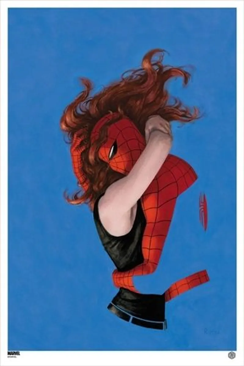 Spider-Man Art Print by Paolo Olivera with remarque! - Image 1