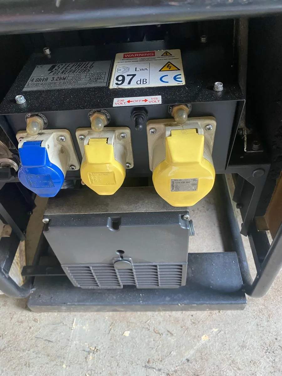 Diesel stephill 4KVA generator - Image 2