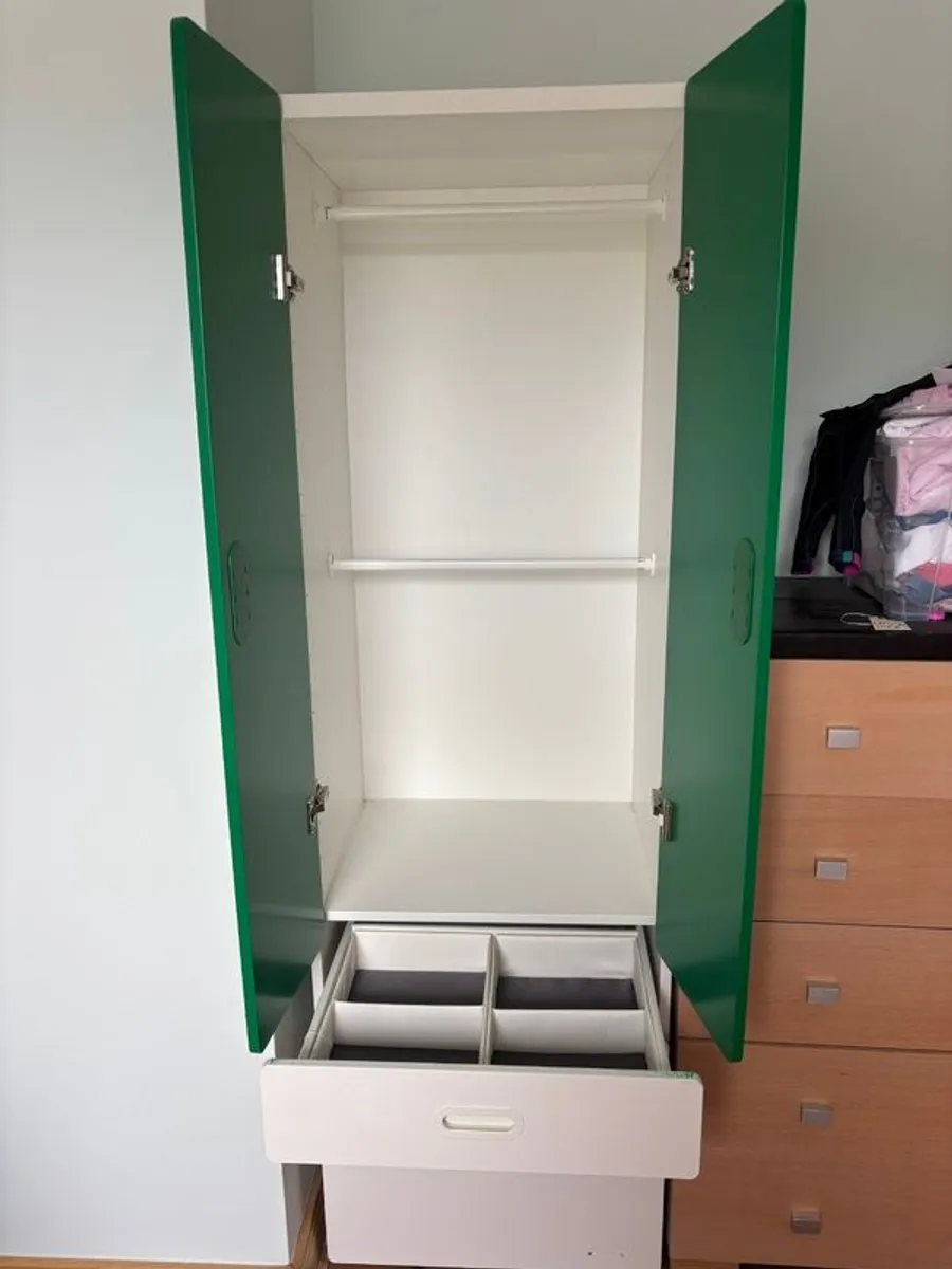 3 Piece Baby Furniture - Cot, Changing Unit, Wardrobe - Image 4