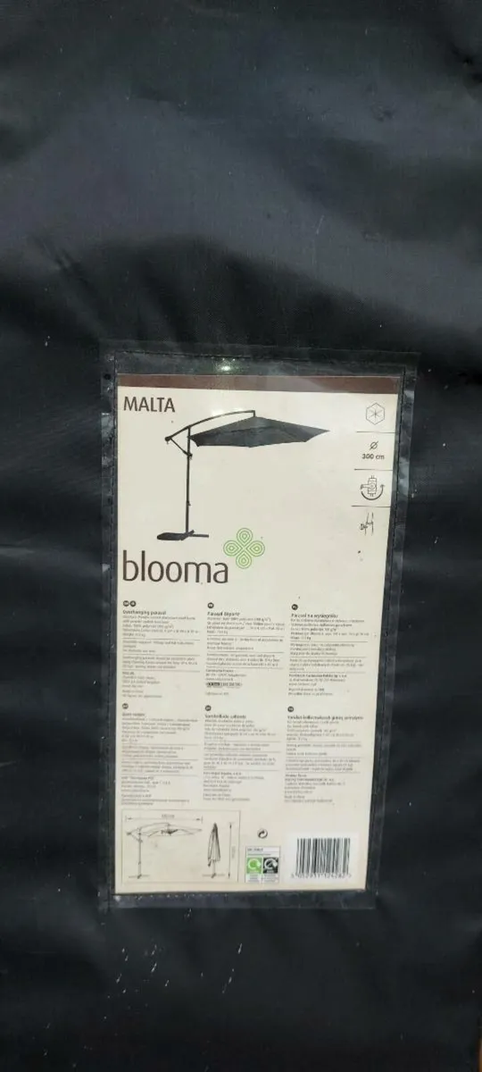 Blooma Malta  Overhanging  3 metre Parasol - Image 3