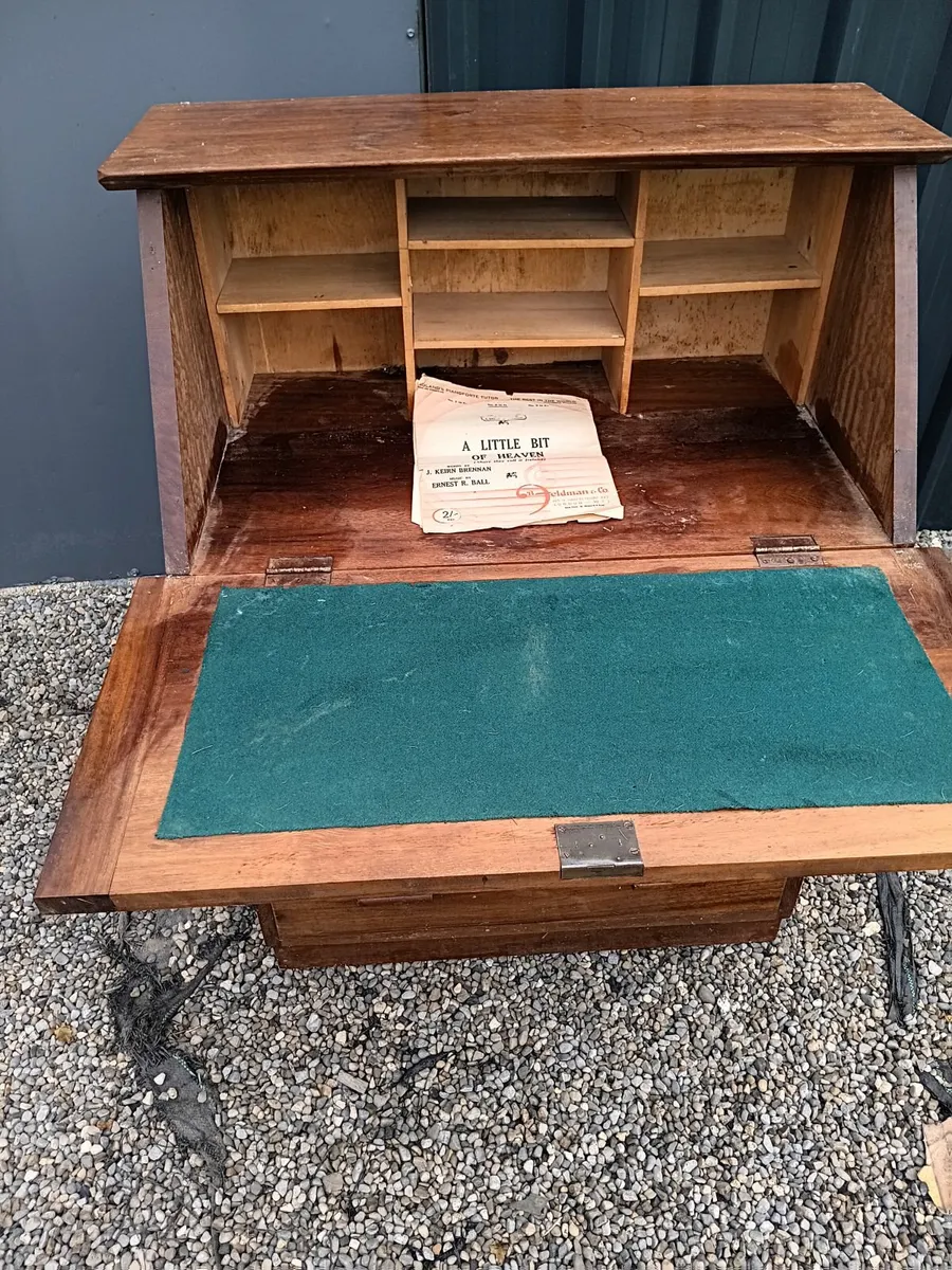 Antique  writing desk - Image 2