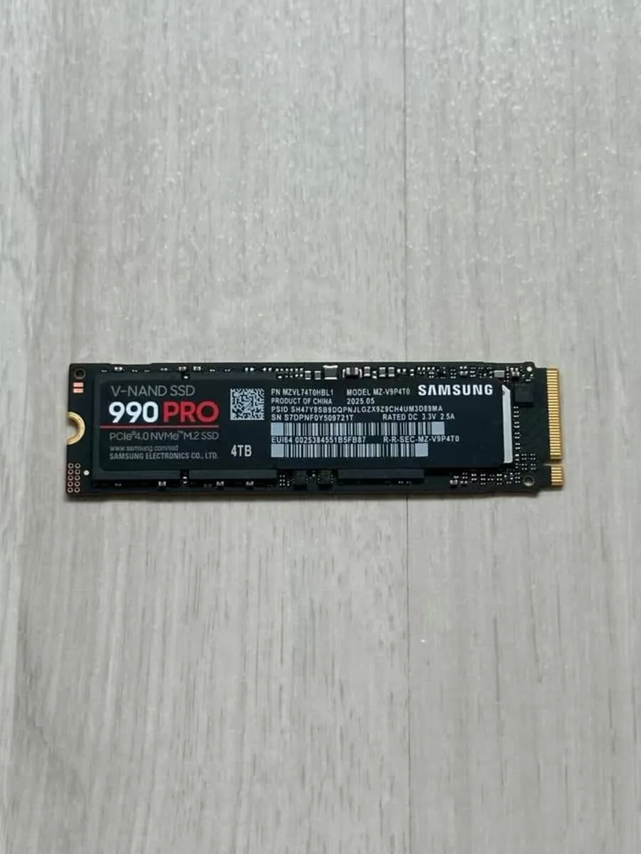 Samsung 990 Pro 4TB M.2 SSD - Image 1