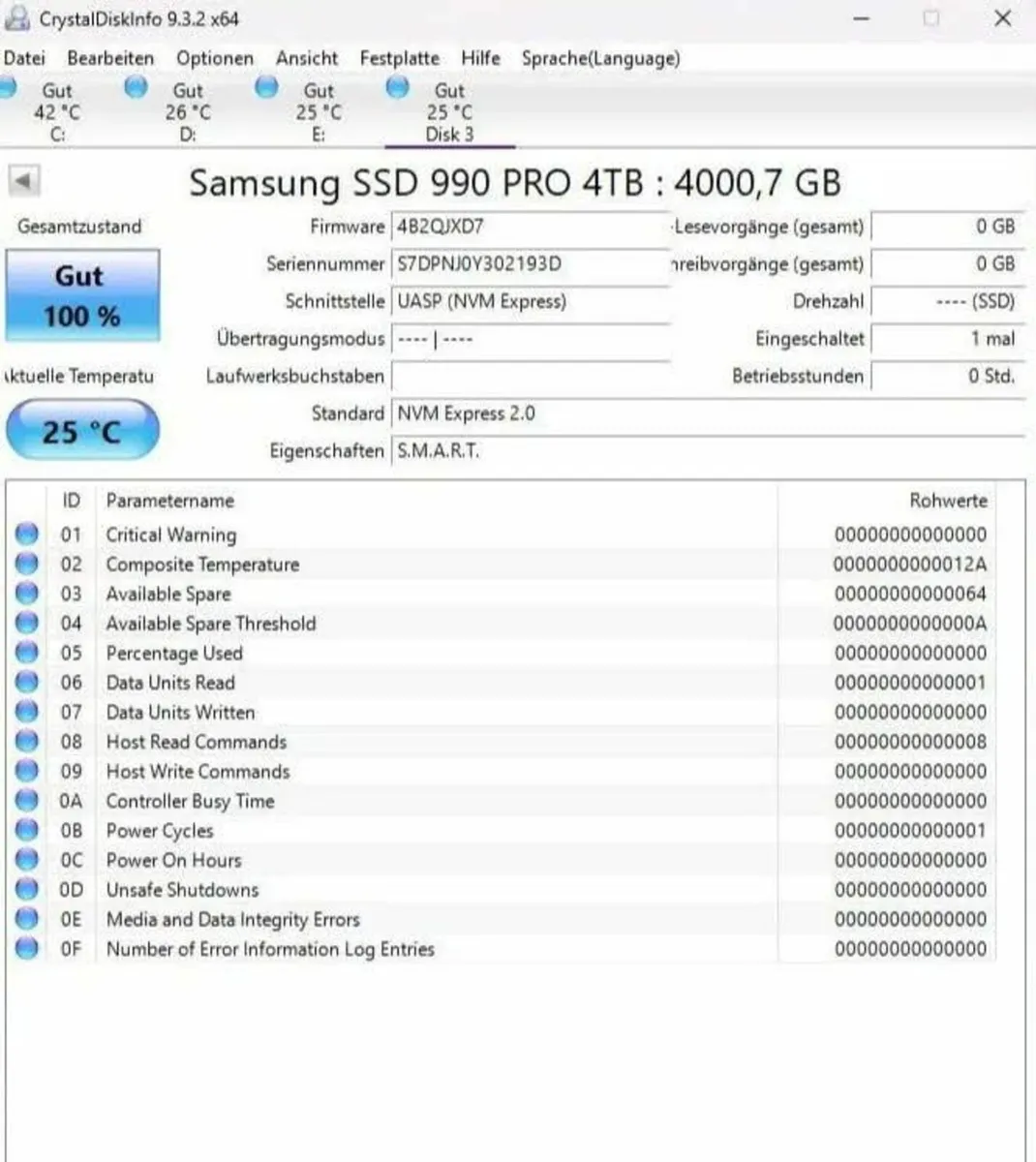 Samsung 990 Pro 4TB M.2 SSD - Image 3