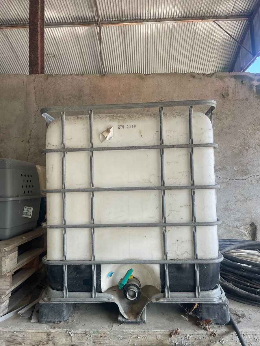 IBC CONTAINERS. X 2