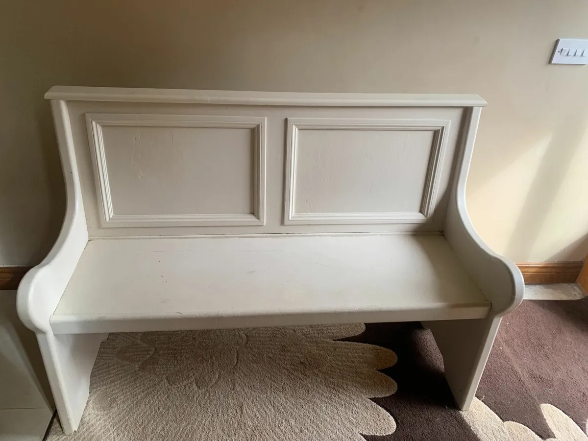 long seat (pew) - Image 2