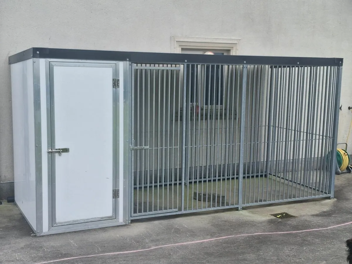Dog Kennel & Run - Image 1