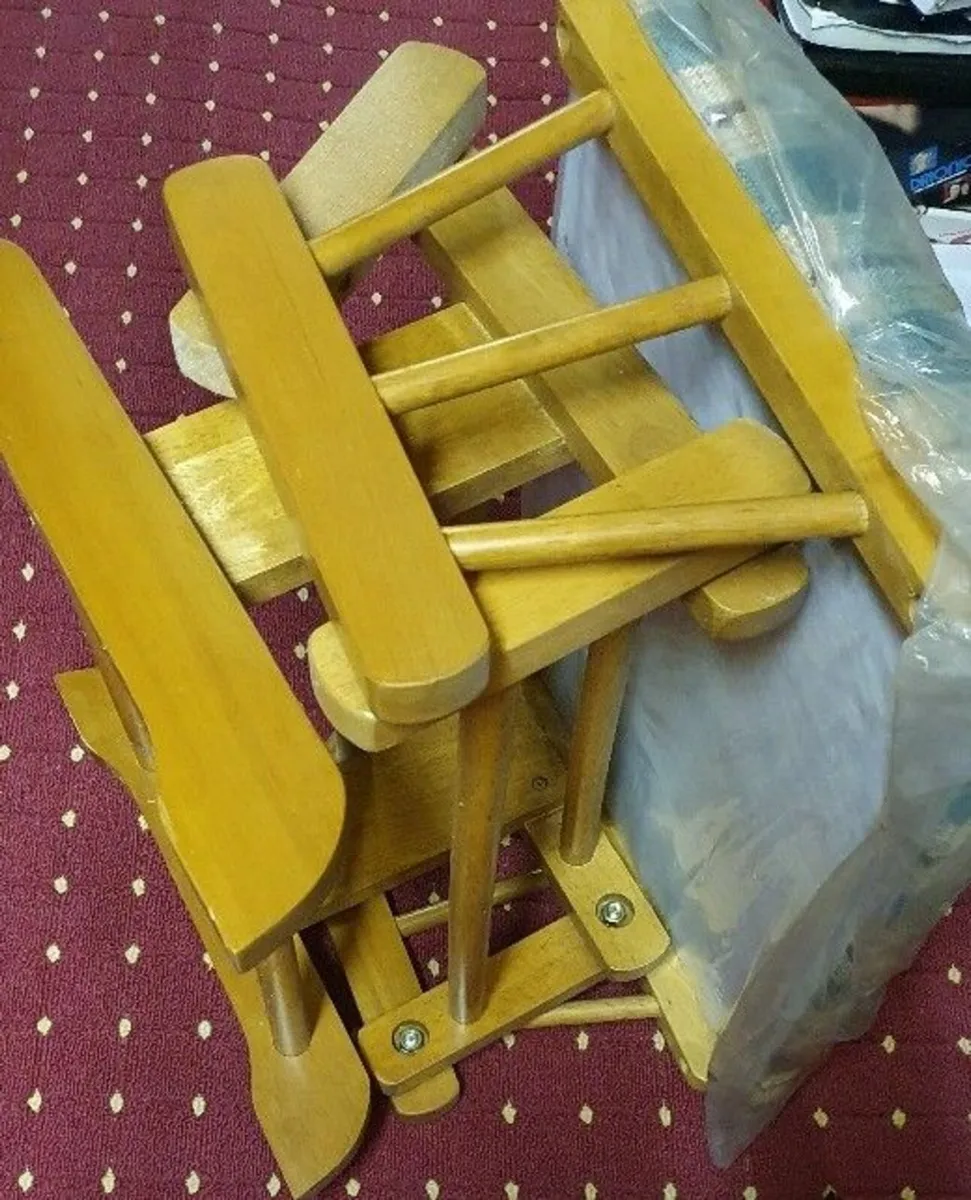 Rocking Glider Foot Stool - Image 3