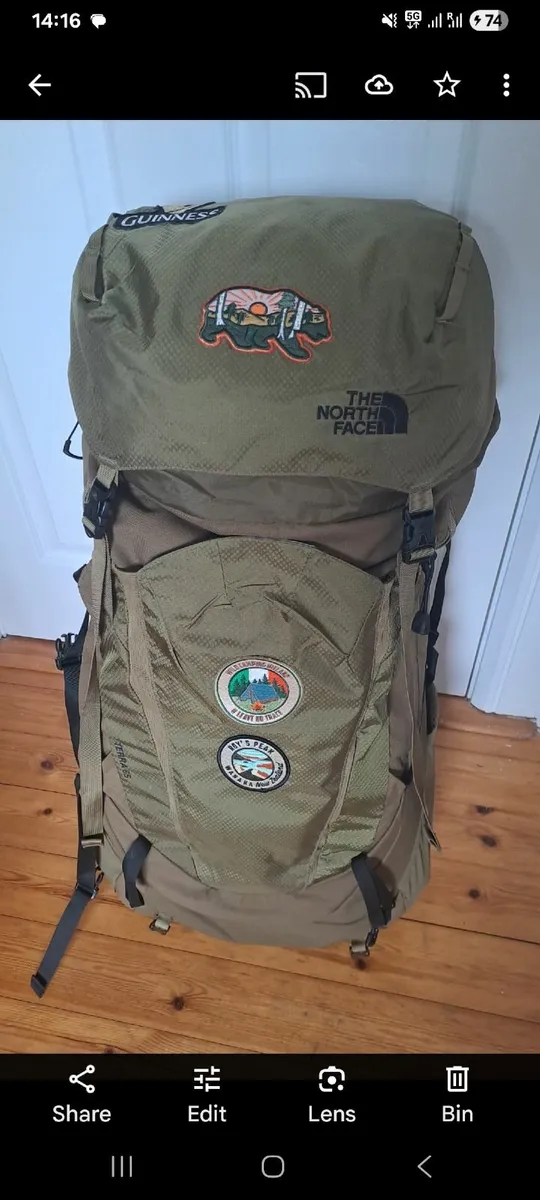 North Face Terra 65 backpack - Image 1