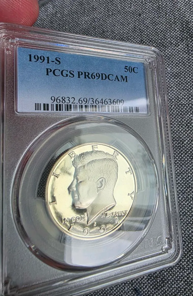 1991S Kennedy half dollar - Image 2