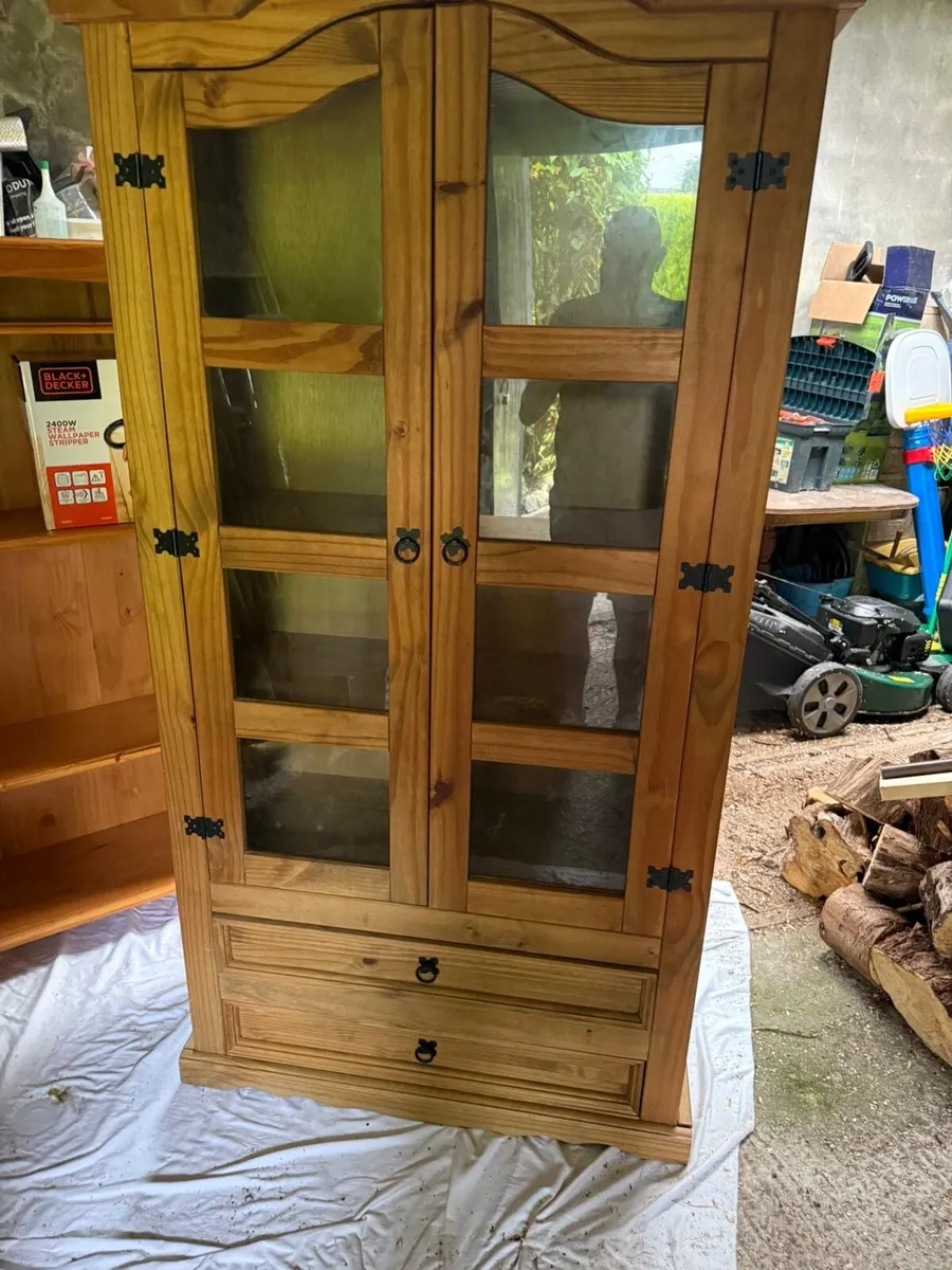 Mexican pine bookcase - Image 4