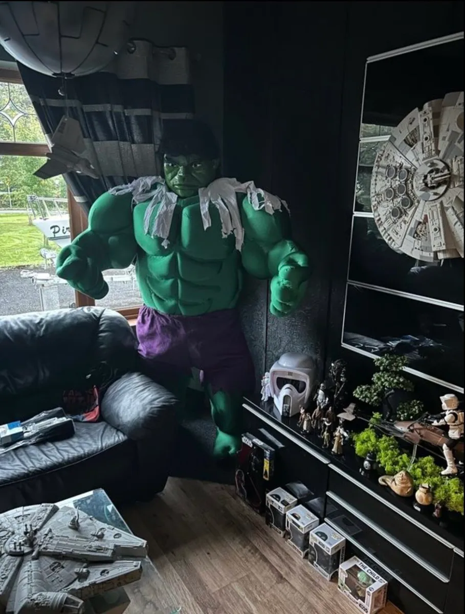 Adult hulk costume - Image 1