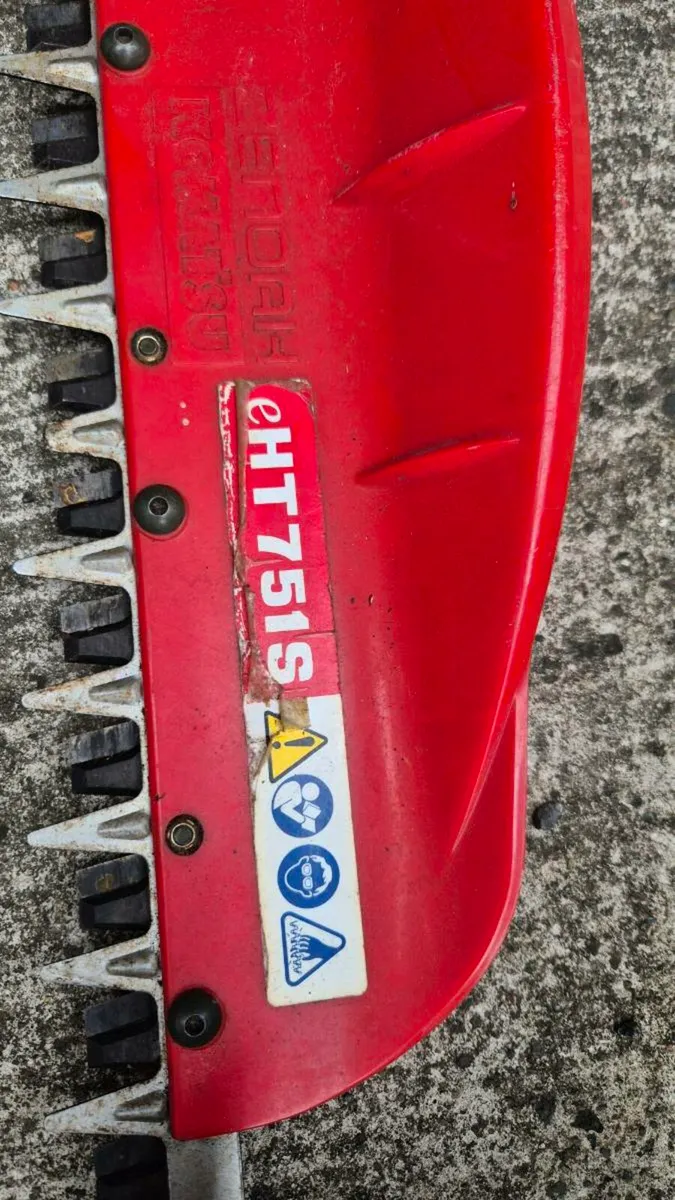 Komatsu petrol hedge trimmer cutter - Image 2