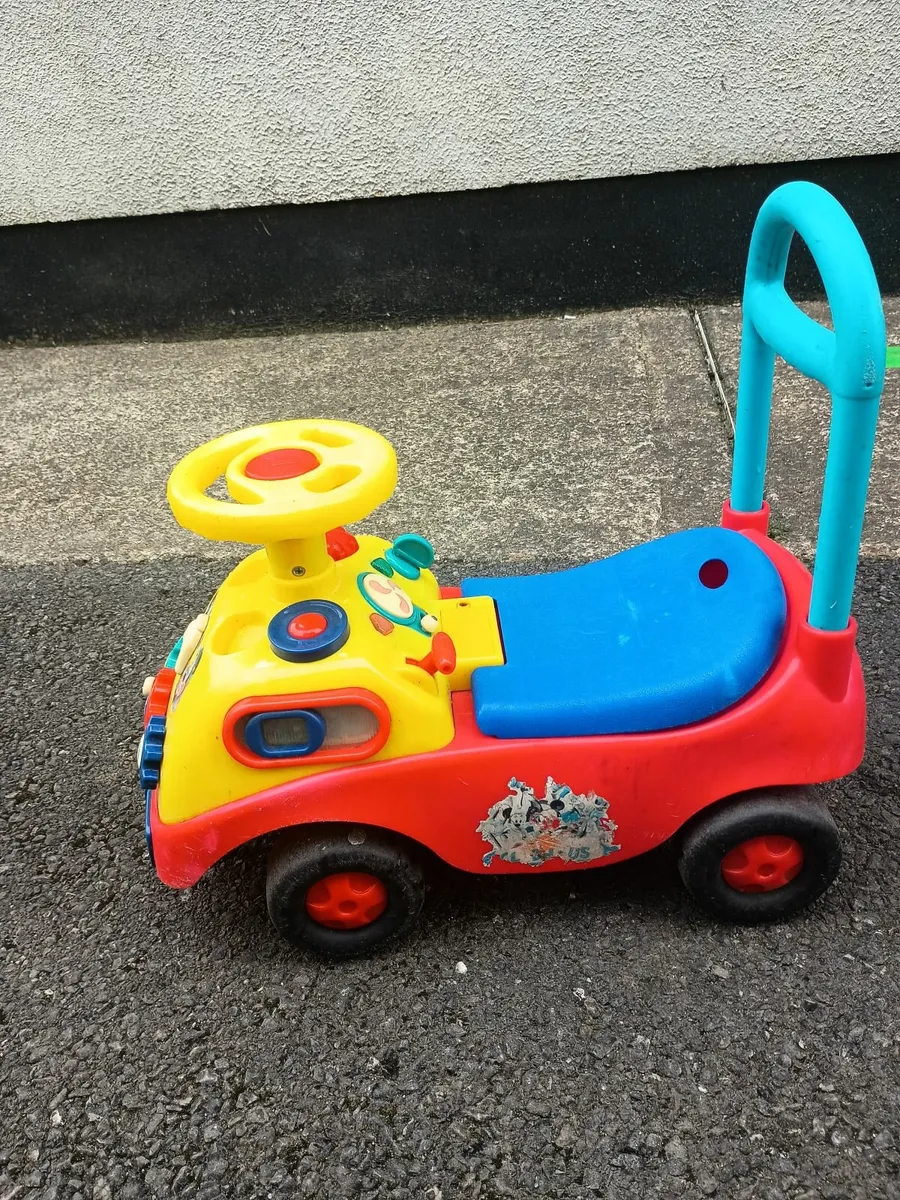 Babys Micky mouse vehicle - Image 4