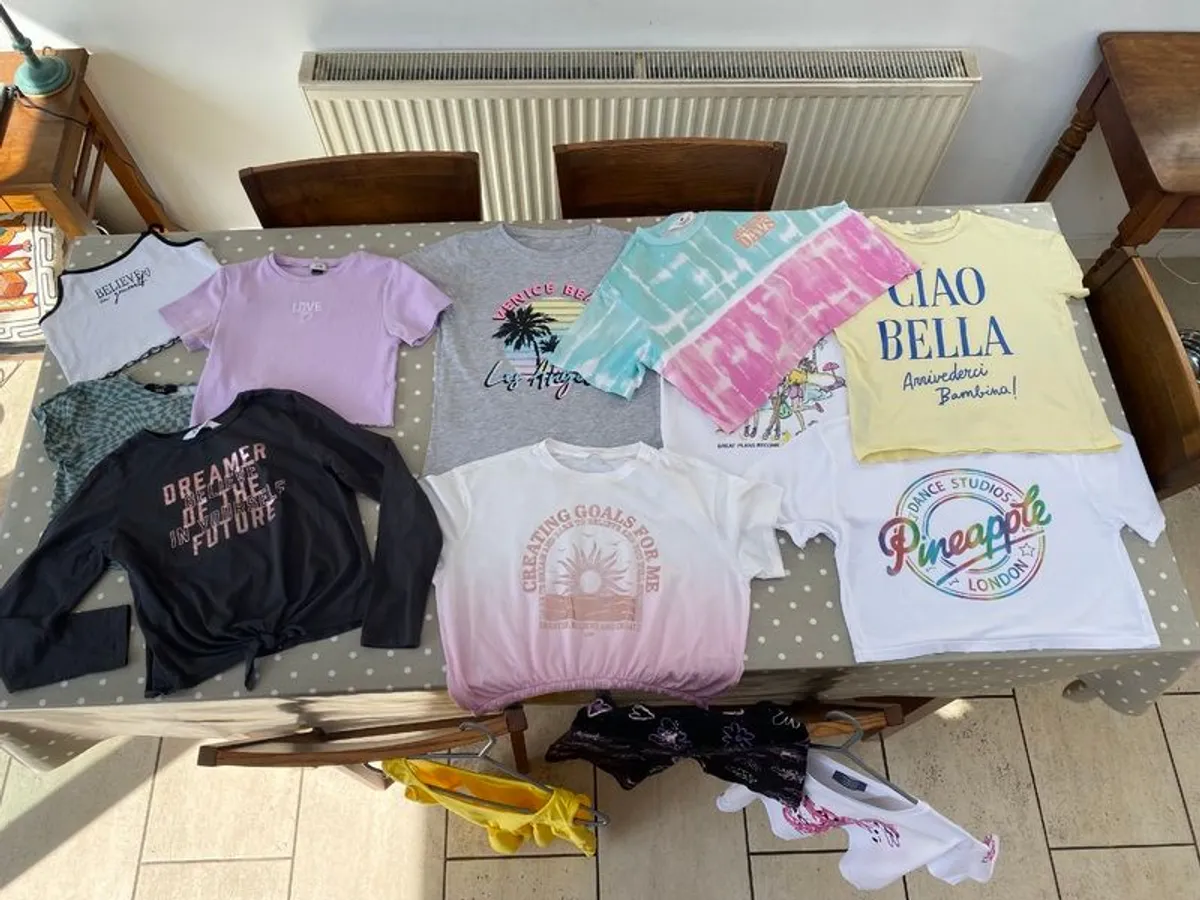Girls Summer Clothes Bundle - Image 1