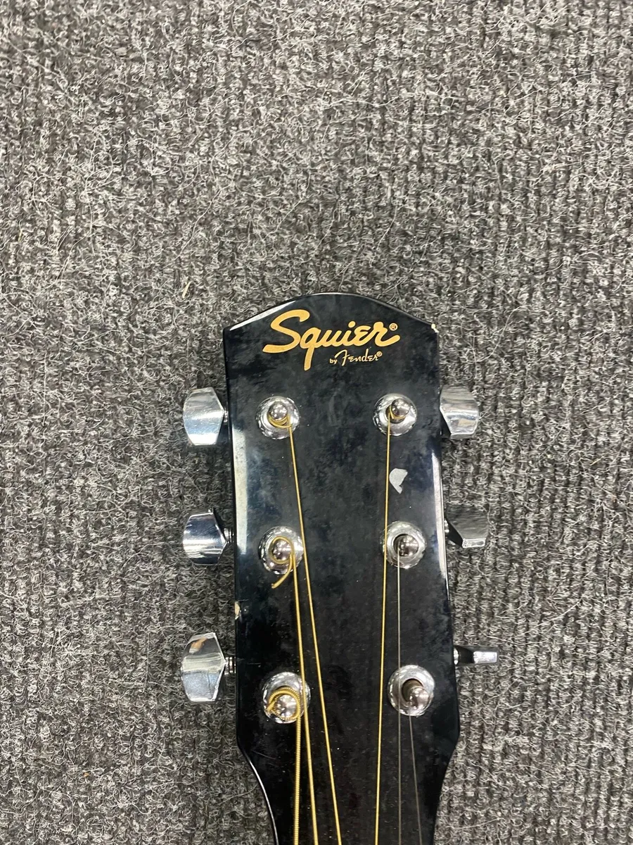 Squire SA-105CE Semi Acoustic Guitar - Image 4