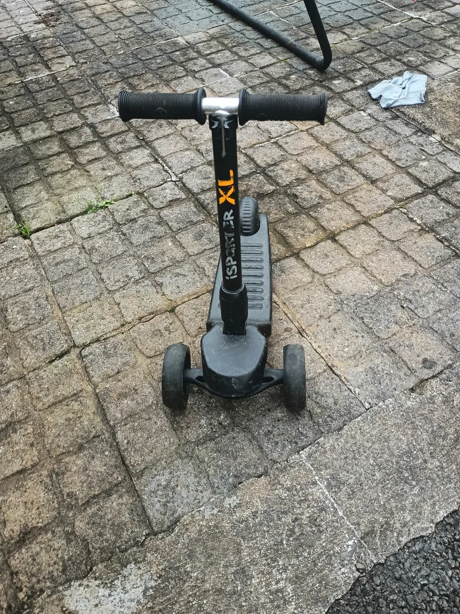 Kids scooter black - Image 2