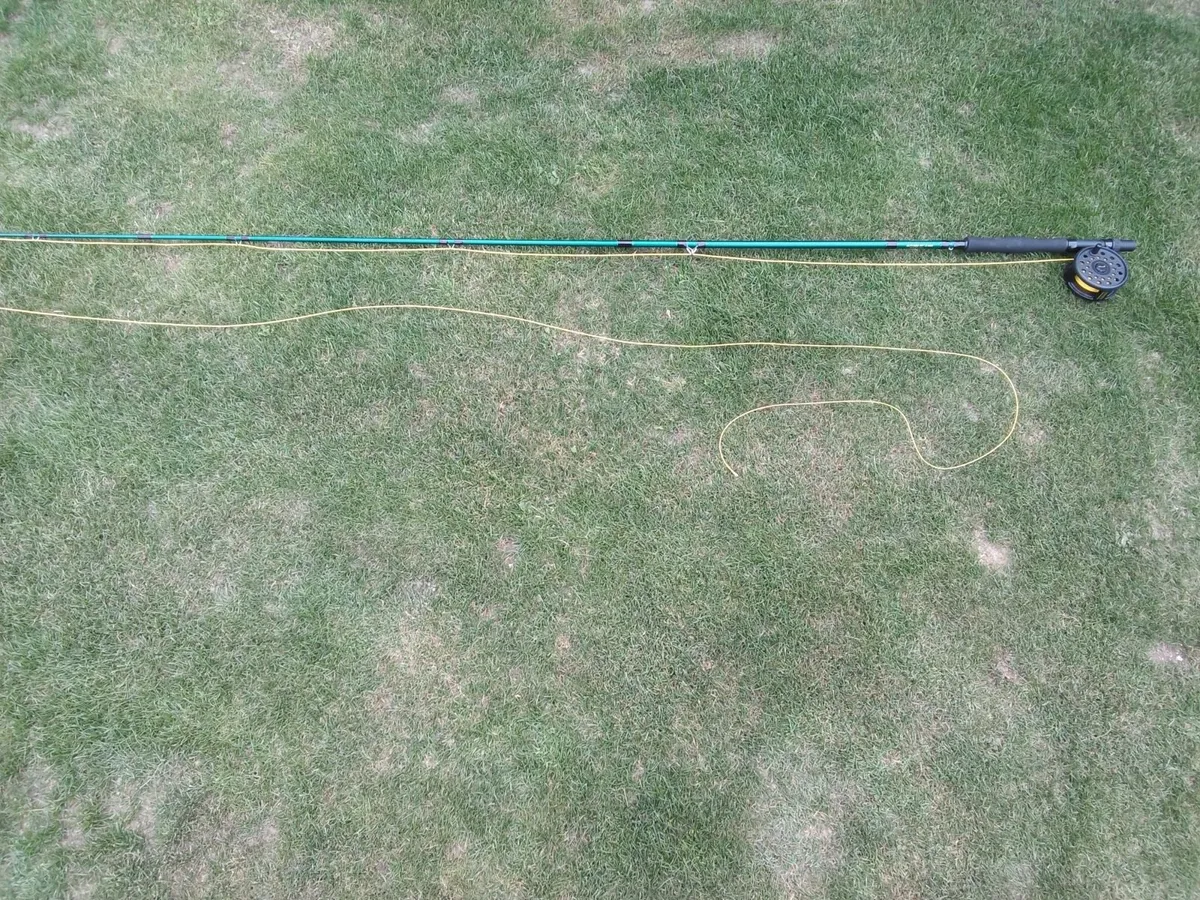 Fly Fishing Rod, Reel and Fly Line. - Image 3