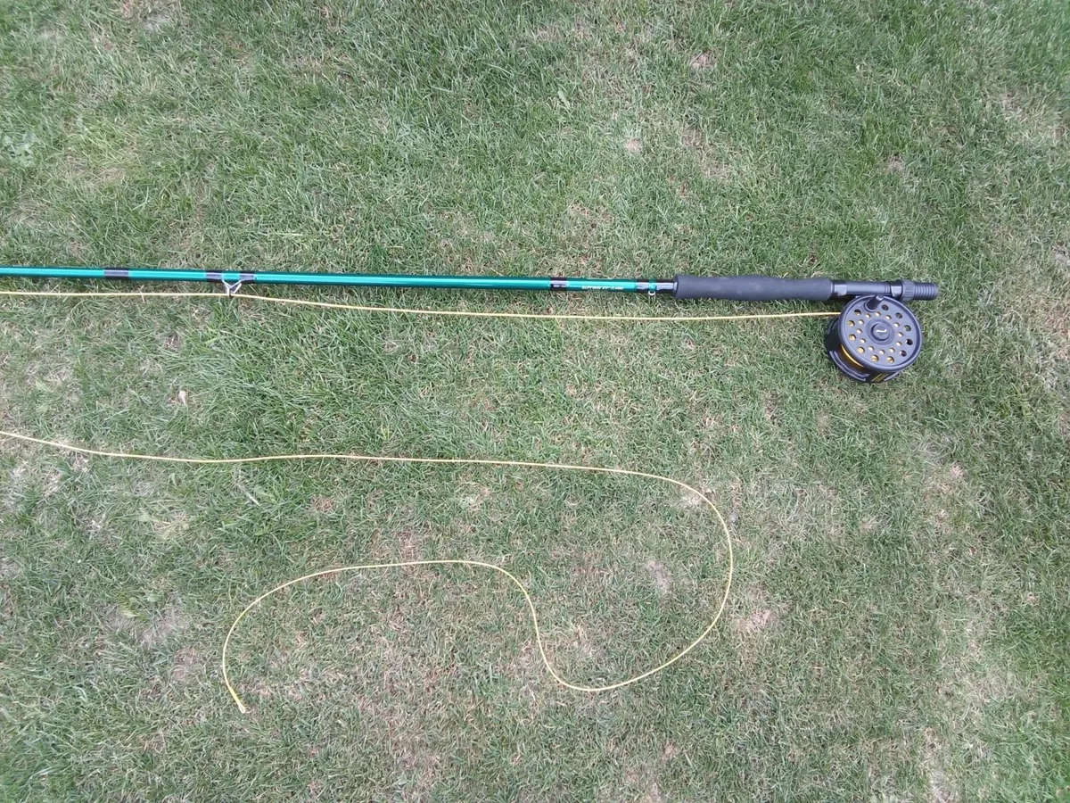 Fly Fishing Rod, Reel and Fly Line. - Image 1