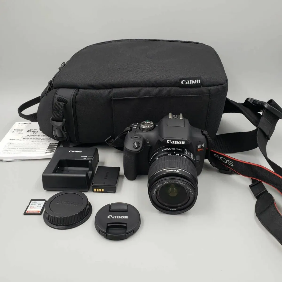 Canon EOS Rebel T7 24.1MP DSLR Camera - Image 1