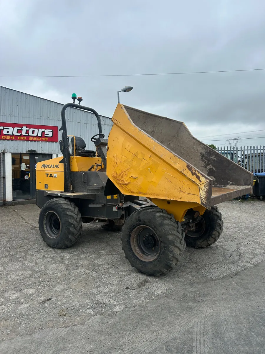 2018 Mecalac TA9 9 Ton Dumper - Image 1