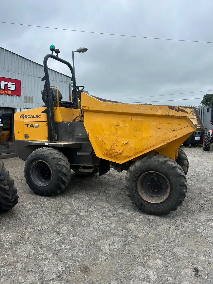 2018 Mecalac TA9 9 Ton Dumper - Image 4