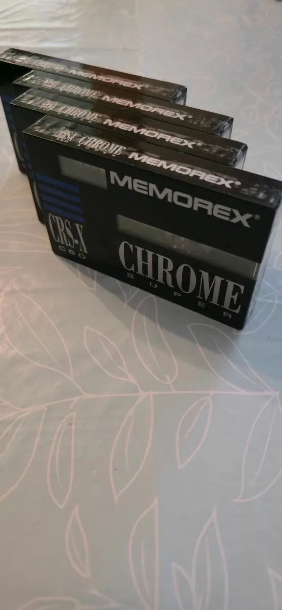 MEMOREX  CRS-X 60 SUPER CHROME TAPE CASETTE NEW - Image 3