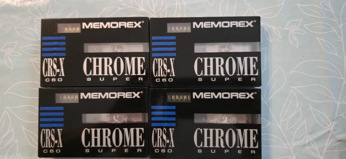 MEMOREX  CRS-X 60 SUPER CHROME TAPE CASETTE NEW - Image 1