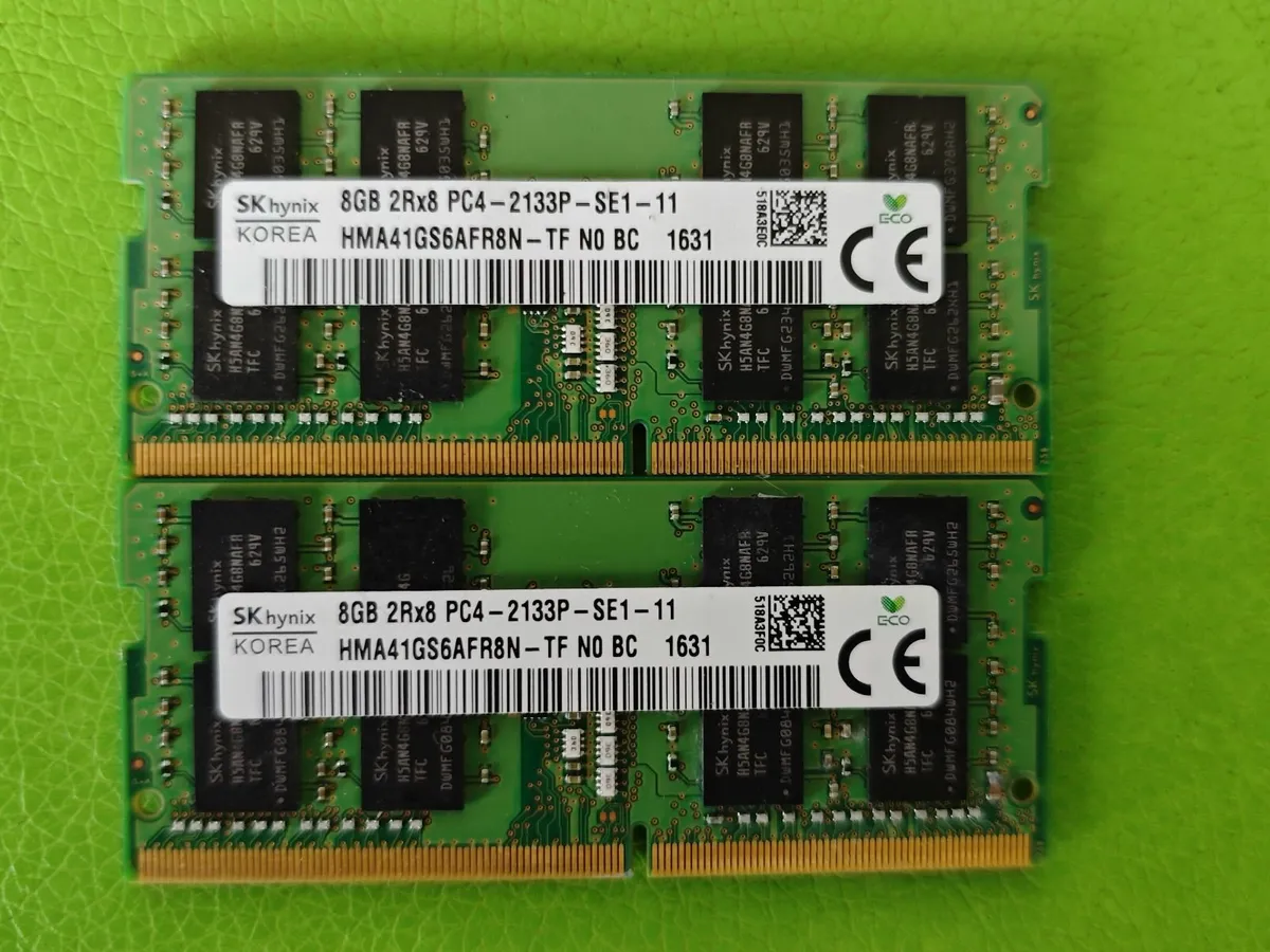 SK Hynix 16GB DDR4 (2x8GB) PC4-2133P Laptop Ram