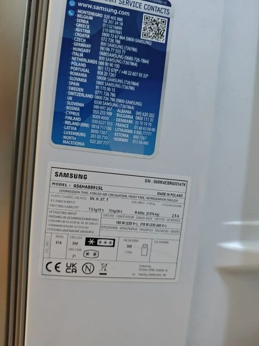 American Fridge/Freezer Samsung - Image 3